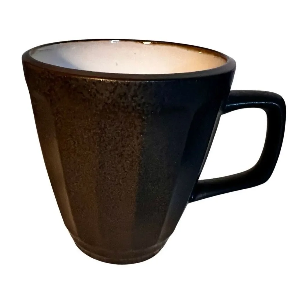 Set of 3 Sango Replacement Mugs Contrast Charcoal 4705